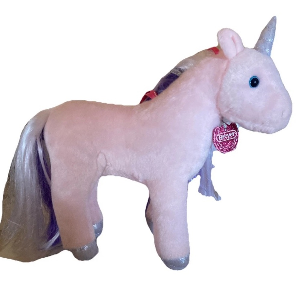 Aurora Breyer 10” Pink Unicorn Plush ‘A Horse Of My Very Own’ Horse Pony Stuffed